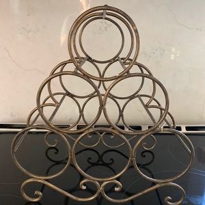 6 Bottle Countertop Wine Rack